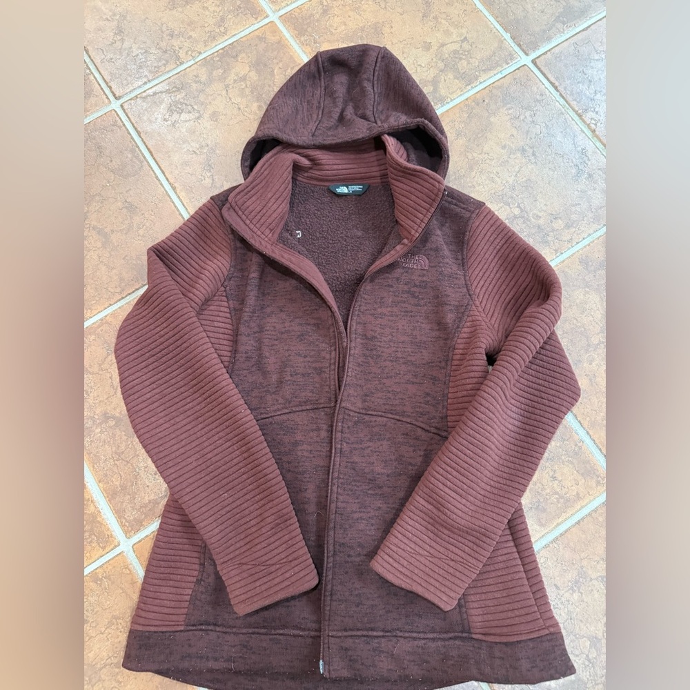 The North Face Women's Brown Hooded Jacket